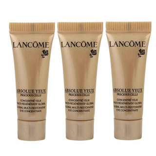 兰蔻 LANCOME 菁纯臻颜眼部精华乳3ml*3促销品 *4件