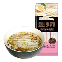 金沙河挂面 风味阳春面条 上海特色 炸酱面 热拌面 800g *2件