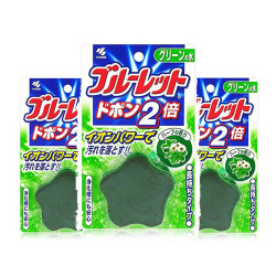KOBAYASHI 小林制药 水箱用洁厕块 绿色青草味 120g *3件