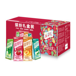 MENGNIU 蒙牛 真果粒牛奶饮品(草莓+芦荟+椰果+桃果粒)250g*24盒