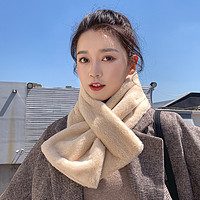 伴佑 仿兔毛百搭围脖 多色多款可选