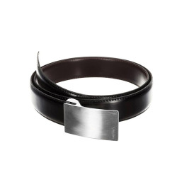 Calvin Klein 卡尔文·克莱恩 男士黑色板扣式黑色系皮带腰带