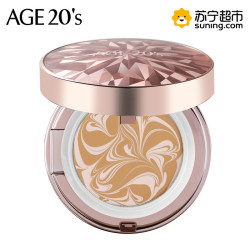 爱敬爱纪二十之水润焕颜粉饼 爱敬钻石气垫 23号亮肤色1壳2芯含替换装
