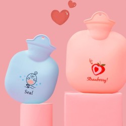 主久 注水热水袋 500ml 3色可选 加厚