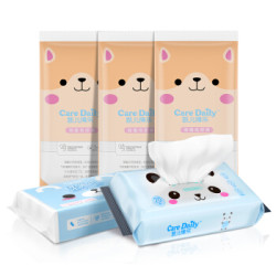 care daily 凯儿得乐 萌趣纸尿裤M码3片+萌趣小湿巾1包+萌趣柔纸巾1包
