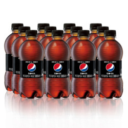 PEPSI 百事可乐 无糖 可乐型汽水 300ml*12瓶 *3件