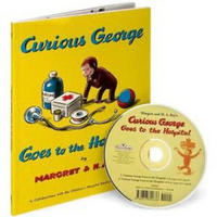 Curious George Goes to the Hospital Book & CD (Read Along Book & CD)