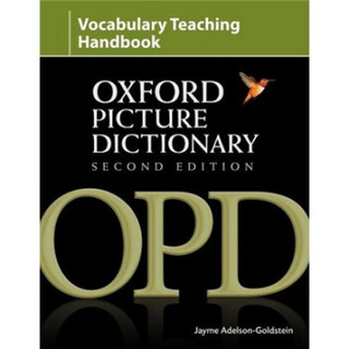 The Oxford Picture Dictionary Second Edition Vocabulary Handbook牛津图片词典 第二版 词汇手册 英文原版