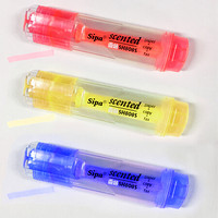 中柏 sipa 荧光笔 SH808S 红色5.0mm 10支装