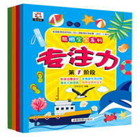 聪明宝宝系列-专注力（套装全4册）