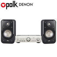 天龙 DENON PMA-800NE+普乐之声 POLK S20 高保真发烧无源书架音箱2.0声道HIFI音响套装