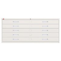 钱柜 底图柜工程图纸柜办公柜印刷存画柜 钢制带锁 0号上节