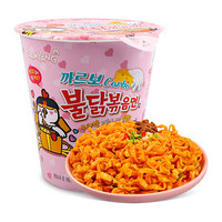 韩国进口（SAMYANG）三养奶油辣鸡肉味杯面 80g 方便面拉面干拌面泡面速食零食品