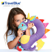 蓝旅（TRAVEL BLUE）可爱儿童脖子多功能u型枕靠枕卡通玩偶颈椎汽车头枕飞机旅行枕