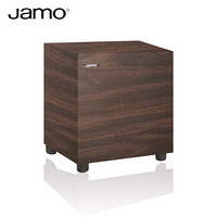 尊宝（JAMO）SUB 210 有源低音炮木质音箱8寸家庭影院音响 鸡翅木