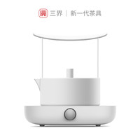 三界茶具 简2电陶炉煮茶套装不锈钢茶壶烧水泡茶煮茶器