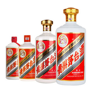 茅台 飞天豪升系列 53度（1L 1.3L 3L 6L）共4瓶 组合装 酱香型白酒