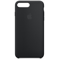 Apple iPhone 8 Plus/7 Plus 硅胶手机壳/手机套 - 黑色