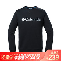 哥伦比亚（Columbia）卫衣 男士上衣秋冬运动户外保暖针织衫长袖体恤衫 PM3773 010 L