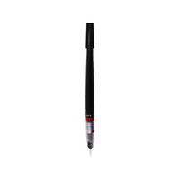 Pentel 派通 日本派通（Pentel）科学毛笔小楷练字软毛笔 中楷书法笔便携彩色绘画手帐手绘笔可换墨胆 XGFL 黑色