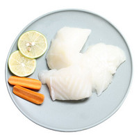 鲜元素 冷冻银鳕鱼块 (去皮去刺去骨) 250g 宝宝辅食 袋装 海鲜水产