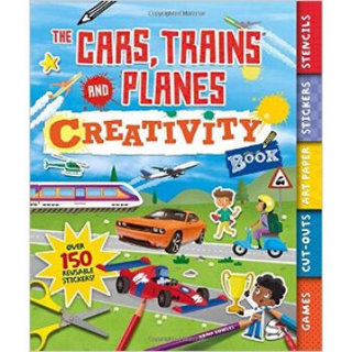 The Cars, Trains And Planes Creativity Book