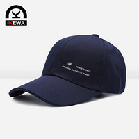 艾可娃（IKEWA）BQM026 棒球帽子男女士户外运动春夏户外鸭舌帽网球帽太阳帽遮阳帽 藏青色