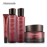 梦妆(Mamonde)山茶凝时尊享套装(柔肤水+润颜乳+面霜+菁华眼霜)(护肤品套装)