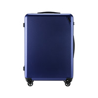 行舍(Sincer)拉杆箱 刹车万向轮旅行 密码箱蓝色24英寸