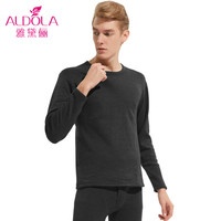 雅黛俪保暖内衣男女士加绒加厚秋衣秋裤德绒情侣保暖套装冬季内衣DYB81901 男款 深灰 XL