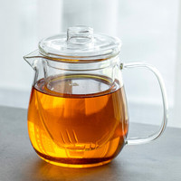 雅集 玻璃茶杯茶壶650ml 可加热煮茶 耐热带过滤男女士家用茶具泡茶壶