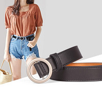 袋鼠(BANDICOOT)皮带女士牛皮无孔裤腰带