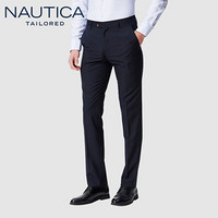 诺帝卡 NAUTICA 2019秋冬新品经典休闲商务正装直筒免烫男士西裤 NXK91004 藏青 30(170/75A)