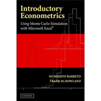 Introductory Econometrics:Using Monte Carlo Simulation with Microsoft Excel[计量经济学导论]