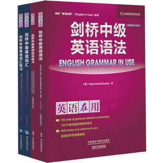 剑桥中级英语词汇及练习册+剑桥中级英语语法及练习册(英语在用)(共4册网店专供)