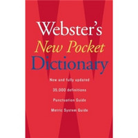 Webster's New Pocket Dictionary  新韦氏口袋词典 英文原版