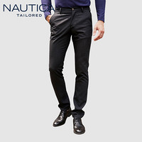 诺帝卡 NAUTICA 2019秋冬新款西裤男士修身商务时尚休闲长裤NXK95027 深灰 33