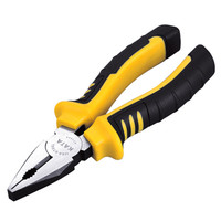 KELTONN 锴达 KATA）钳子钢丝钳6英寸平口老虎钳克丝钳电工断线钳夹持工具发黑防锈KT1806