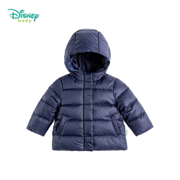 商品迪士尼(disney)童装 男女童加厚连帽羽绒服2019冬季新品保暖防风