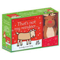 THATS NOT MY REINDEER BOOK & TOY