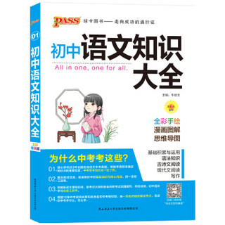 新版初中语文知识大全 初中语文基础知识手册辅导知识清单中考复习资料