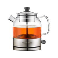 金灶（KAMJOVE）煮茶器玻璃黑茶煮茶壶 蒸汽自动电茶壶 全自动泡茶花茶养生壶 电热茶炉A-35