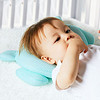 爱宝适 婴儿枕头0-1岁定型枕透气天丝新生儿宝宝正头枕送替换枕套S131 薄荷绿