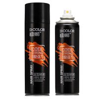 Decolor 迪彩 劲酷强力定型喷雾200ml 清爽快干 持久定型（干胶发胶 啫喱水 发蜡发泥 男士女士）