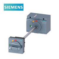 SIEMENS 西门子 3VA附件 门耦合旋转操作机构 门联锁旋转驱动,标准,IECIP65,门联锁 3VA92670FK21 塑壳断路器附件