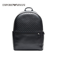 EMPORIO ARMANI 阿玛尼奢侈品19秋冬新款男士双肩背包 Y4O214-YC043 BLACK-80001 U