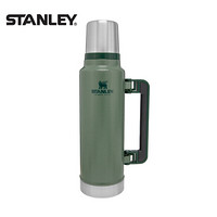 Stanley史丹利经典系列不锈钢真空时尚大容量保温壶1升 绿色