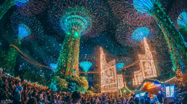 当地玩乐：一年一度！2019年 新加坡滨海湾花园 圣诞仙境门票
