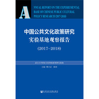 中国公共文化政策研究实验基地观察报告（2017-2018）