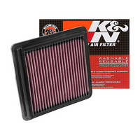 K&N美国高流量可清洗重复使用空气滤清器适用于思域 油电混合 33-2348